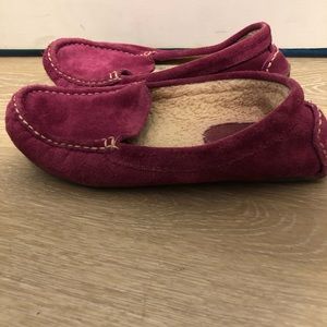 Ll bean ladies leather slippers size 8